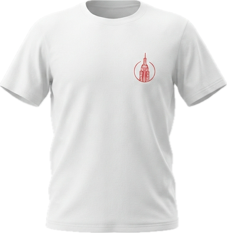 CAMISETA BLANCA — delante