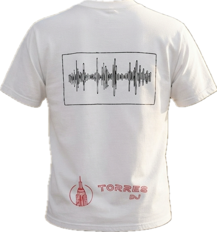 CAMISETA BLANCA — detrás
