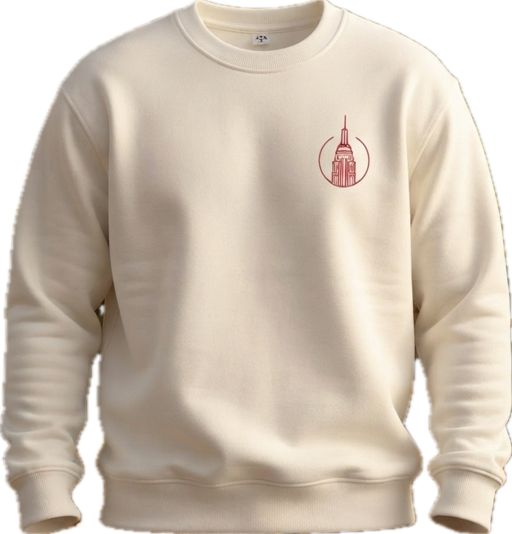 SUDADERA BLANCA
